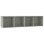 Estantería/mueble para TV gris hormigón 143x30x36 cm de vidaXL, Estantes y estanterías - Ref: Foro24-800265, Precio: 60,85 €,...