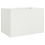 Jardinera acero blanco 62x47x46 cm de , Maceteros y jardineras - Ref: Foro24-841602, Precio: 76,15 €, Descuento: %