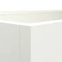 Jardinera acero blanco 62x47x46 cm by , Pots and planters - Ref: Foro24-841602, Price: 67,53 €, Discount: %