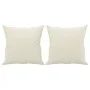 2-Sitzer-Sofa mit cremefarbenen Samtkissen, 120 cm von , Sofas - Ref: Foro24-3200943, Preis: 241,67 €, Rabatt: %