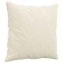2-seater sofa with cream velvet cushions 120 cm by , Sofas - Ref: Foro24-3200943, Price: 245,67 €, Discount: %
