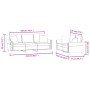 Zweiteilige Sofagarnitur aus braunem Samt mit Kissen von , Sofas - Ref: Foro24-3202277, Preis: 575,60 €, Rabatt: %