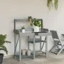 Banco para macetas con estantes madera maciza de abeto gris de , Soportes para macetas - Ref: Foro24-368433, Precio: 136,91 €...