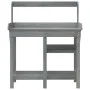 Banco para macetas con estantes madera maciza de abeto gris de , Soportes para macetas - Ref: Foro24-368433, Precio: 136,91 €...