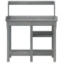 Pflanzbank mit Regalen aus massivem grauem Tannenholz von , Topfständer - Ref: Foro24-368433, Preis: 135,60 €, Rabatt: %