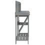 Banco para macetas con estantes madera maciza de abeto gris de , Soportes para macetas - Ref: Foro24-368433, Precio: 126,51 €...