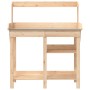 Banco para macetas con estantes de madera maciza de abeto de , Soportes para macetas - Ref: Foro24-368431, Precio: 117,82 €, ...