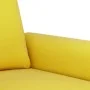 Yellow velvet 2-piece sofa set with cushions by , Sofas - Ref: Foro24-3202276, Price: 508,21 €, Discount: %