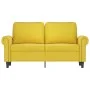 Sofá de 2 plazas terciopelo amarillo 120 cm de , Sofás - Ref: Foro24-359525, Precio: 213,12 €, Descuento: %