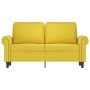 Sofá de 2 plazas terciopelo amarillo 120 cm by , Sofas - Ref: Foro24-359525, Price: 216,36 €, Discount: %