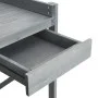 Blumentopf-Bank mit Gitter aus massiver grauer Fichtenholz. von , Topfständer - Ref: Foro24-368430, Preis: 103,68 €, Rabatt: %