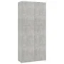 Mueble zapatero madera contrachapada gris 80x35,5x180 cm de vidaXL, Zapateros y organizadores de calzado - Ref: Foro24-800292...