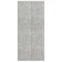 Mueble zapatero madera contrachapada gris 80x35,5x180 cm de vidaXL, Zapateros y organizadores de calzado - Ref: Foro24-800292...