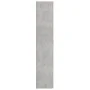 Mueble zapatero madera contrachapada gris 80x35,5x180 cm de vidaXL, Zapateros y organizadores de calzado - Ref: Foro24-800292...