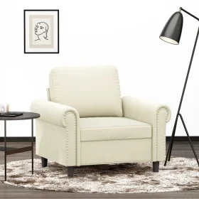 Cremefarbener Samtsessel 60 cm von , Sofas - Ref: Foro24-359517, Preis: 183,59 €, Rabatt: %