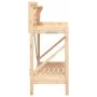 Spalierbank aus massivem Tannenholz von , Topfständer - Ref: Foro24-368428, Preis: 61,66 €, Rabatt: %