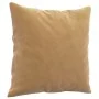2-seater sofa with brown velvet cushions 140 cm by , Sofas - Ref: Foro24-3200952, Price: 250,01 €, Discount: %