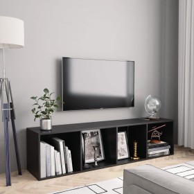 Estantería/mueble de TV blanco 143x30x36 cm