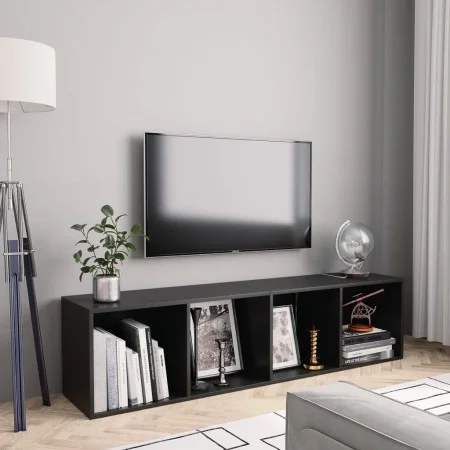 Estantería/mueble de TV blanco 143x30x36 cm de vidaXL, Estantes y estanterías - Ref: Foro24-800262, Precio: 69,53 €, Descuent...