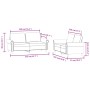 Set von Sofas mit 2 Stück cremefarbenen Samtkissen von , Sofas - Ref: Foro24-3202218, Preis: 487,01 €, Rabatt: %