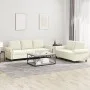 Set von Sofas mit 2 Stück cremefarbenen Samtkissen von , Sofas - Ref: Foro24-3202258, Preis: 538,58 €, Rabatt: %