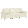 Set von Sofas mit 2 Stück cremefarbenen Samtkissen von , Sofas - Ref: Foro24-3202258, Preis: 547,88 €, Rabatt: %