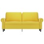 2-Sitzer-Sofa gelber Samt 140 cm von , Sofas - Ref: Foro24-359535, Preis: 236,37 €, Rabatt: %