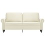 Cream velvet 2-seater sofa 140 cm by , Sofas - Ref: Foro24-359537, Price: 264,03 €, Discount: %