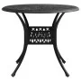 Bistro table and chairs 5 pieces black cast aluminum by , Garden sets - Ref: Foro24-3070602, Price: 966,69 €, Discount: %