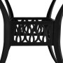 Bistro table and chairs 5 pieces black cast aluminum by , Garden sets - Ref: Foro24-3070602, Price: 1,00 €, Discount: %