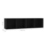 Weißer TV-Schrank/Regal 143x30x36 cm von vidaXL, Regale und Regale - Ref: Foro24-800262, Preis: 70,60 €, Rabatt: %