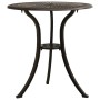 Bistrotisch und Stühle, 3-teilig, Aluminiumguss, bronzefarben von , Gartensets - Ref: Foro24-3070565, Preis: 476,39 €, Rabatt: %