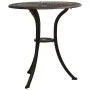 Bronze cast aluminum garden table 62x62x65 cm by , Garden tables - Ref: Foro24-315579, Price: 99,30 €, Discount: %