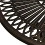 Bronze cast aluminum garden table 62x62x65 cm by , Garden tables - Ref: Foro24-315579, Price: 99,30 €, Discount: %