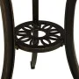 Bronze cast aluminum garden table 62x62x65 cm by , Garden tables - Ref: Foro24-315579, Price: 99,30 €, Discount: %