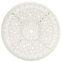 White cast aluminum garden table 90x90x74 cm by , Garden tables - Ref: Foro24-315587, Price: 235,59 €, Discount: %