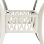 White cast aluminum garden table 90x90x74 cm by , Garden tables - Ref: Foro24-315587, Price: 235,59 €, Discount: %