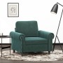 Dunkelgrüner Samtsessel 60 cm von , Sofas - Ref: Foro24-359511, Preis: 167,74 €, Rabatt: %