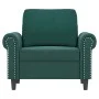 Dunkelgrüner Samtsessel 60 cm von , Sofas - Ref: Foro24-359511, Preis: 161,32 €, Rabatt: %