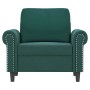 Dunkelgrüner Samtsessel 60 cm von , Sofas - Ref: Foro24-359511, Preis: 167,74 €, Rabatt: %