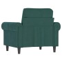 Dunkelgrüner Samtsessel 60 cm von , Sofas - Ref: Foro24-359511, Preis: 167,74 €, Rabatt: %
