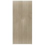 Mueble zapatero madera contrachapada color roble 80x35,5x180 cm de vidaXL, Zapateros y organizadores de calzado - Ref: Foro24...
