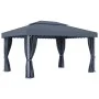 Pavillon mit anthrazitgrauem Aluminiumvorhang 4x3 m von , Zelte und Pavillons - Ref: Foro24-3053376, Preis: 539,28 €, Rabatt: %