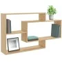 Wandregale aus eichenfarbenem Sperrholz, 104 x 20 x 58,5 cm von vidaXL, Regale und Regale - Ref: Foro24-800327, Preis: 40,81 ...