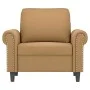 Sillón de terciopelo marrón 60 cm de , Sofás - Ref: Foro24-359516, Precio: 173,74 €, Descuento: %