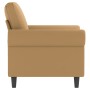 Sillón de terciopelo marrón 60 cm de , Sofás - Ref: Foro24-359516, Precio: 152,71 €