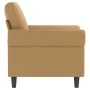 Sillón de terciopelo marrón 60 cm de , Sofás - Ref: Foro24-359516, Precio: 173,74 €, Descuento: %
