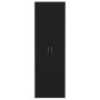 Armario de oficina de madera contrachapada negro 60x32x190 cm de vidaXL, Armarios archivadores - Ref: Foro24-800298, Precio: ...