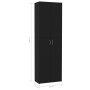 Armario de oficina de madera contrachapada negro 60x32x190 cm de vidaXL, Armarios archivadores - Ref: Foro24-800298, Precio: ...