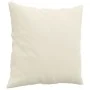 2-seater sofa with cream velvet cushions 140 cm by , Sofas - Ref: Foro24-3200953, Price: 270,86 €, Discount: %